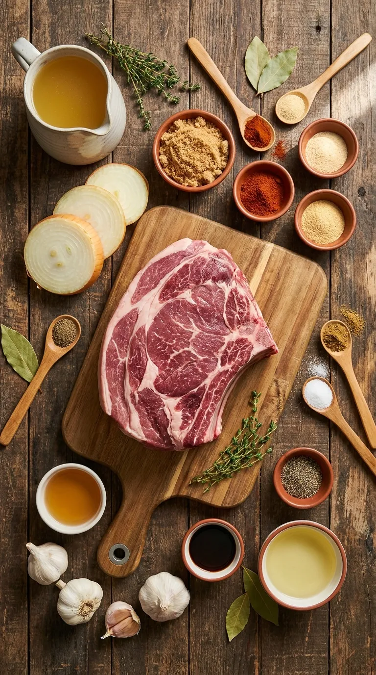 SLOW COOKER PULLED PORK SET AND FORGET 2 Slow Cooker Pulled Pork Ingredients