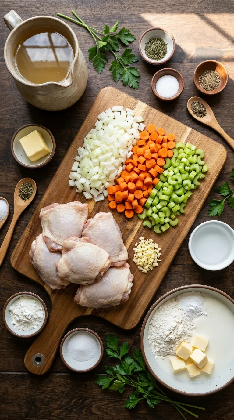 Crockpot Chicken And Dumplings Ingredients
