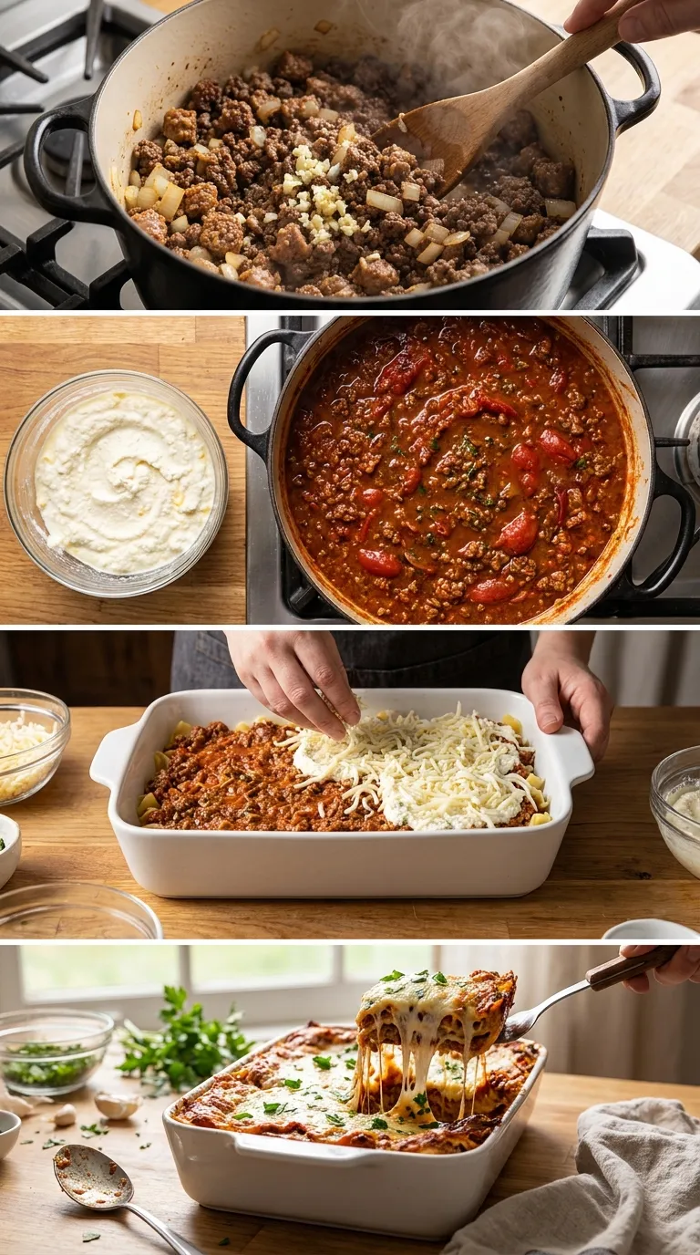 30 MINUTE LASAGNA THE EASY WAY 3 How to Make Lasagna