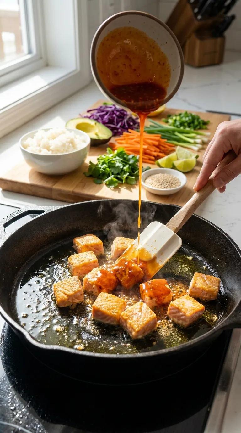 BANG BANG SALMON BOWLS NUTRIENT PACKED 3 How to Make Bang Bang Salmon Bowls