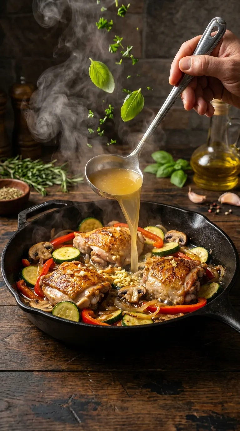 CHICKEN AND VEGETABLES SKILLET FOR BUSY WEEKNIGHTS 3 How to Make Chicken and Vegetables Skillet