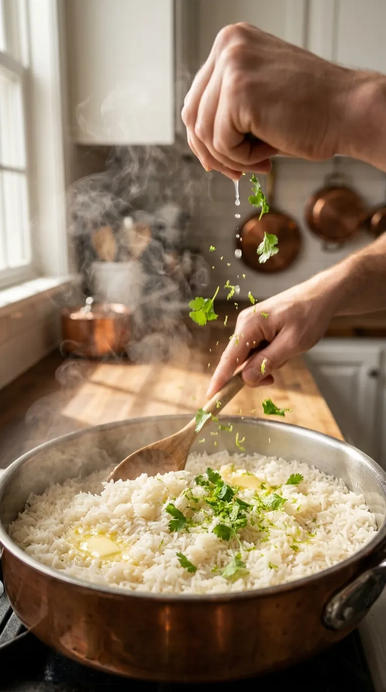 How to Make Cilantro Lime Rice