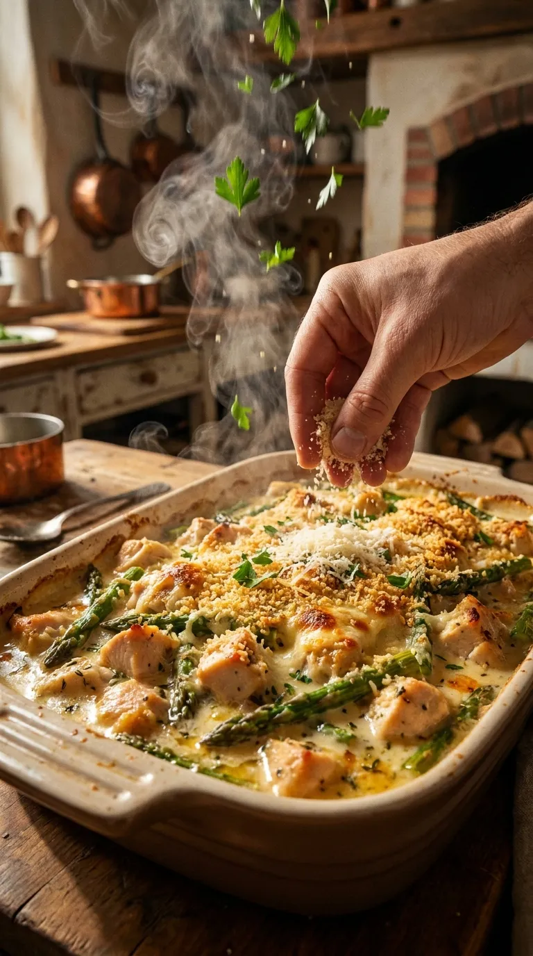 CREAMY CHICKEN AND ASPARAGUS CASSEROLE PERFECTION 3 How to Make Creamy Chicken and Asparagus Casserole