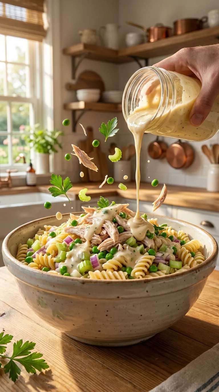 CREAMY CHICKEN PASTA SALAD EVERYONE LOVES 3 How to Make Chicken Pasta Salad
