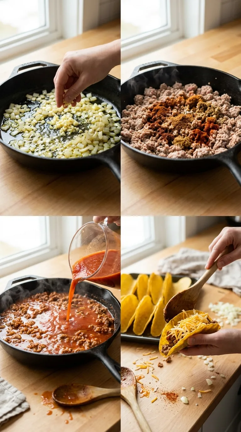 CRISPY BAKED GROUND TURKEY TACOS RECIPE 3 How to Make Crispy Baked Ground Turkey Tacos