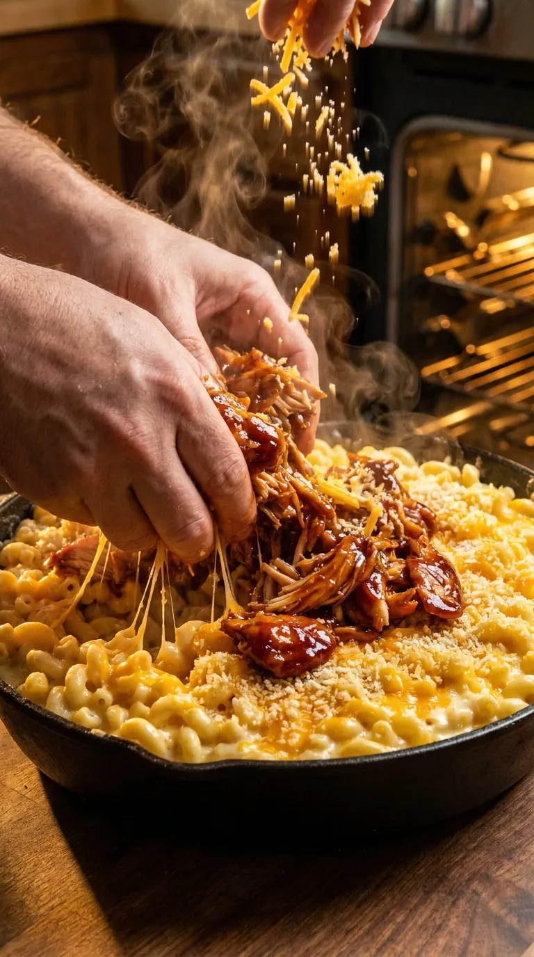 CROCKPOT BBQ CHICKEN MAC AND CHEESE PERFECTION 3 How to Make Crockpot BBQ Chicken Mac And Cheese