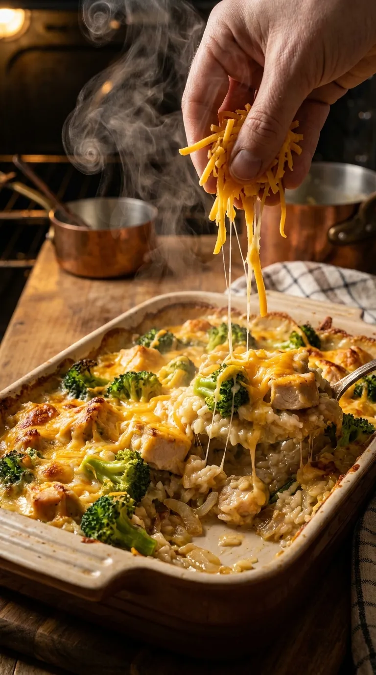 How to Make Crockpot Broccoli Cheddar Chicken and Rice
