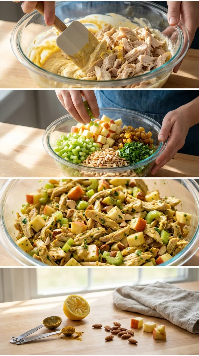 CURRIED CHICKEN SALAD WITH GREEK YOGURT IS NUTRIENT PACKED 3 How to Make Curried Chicken Salad With Greek Yogurt