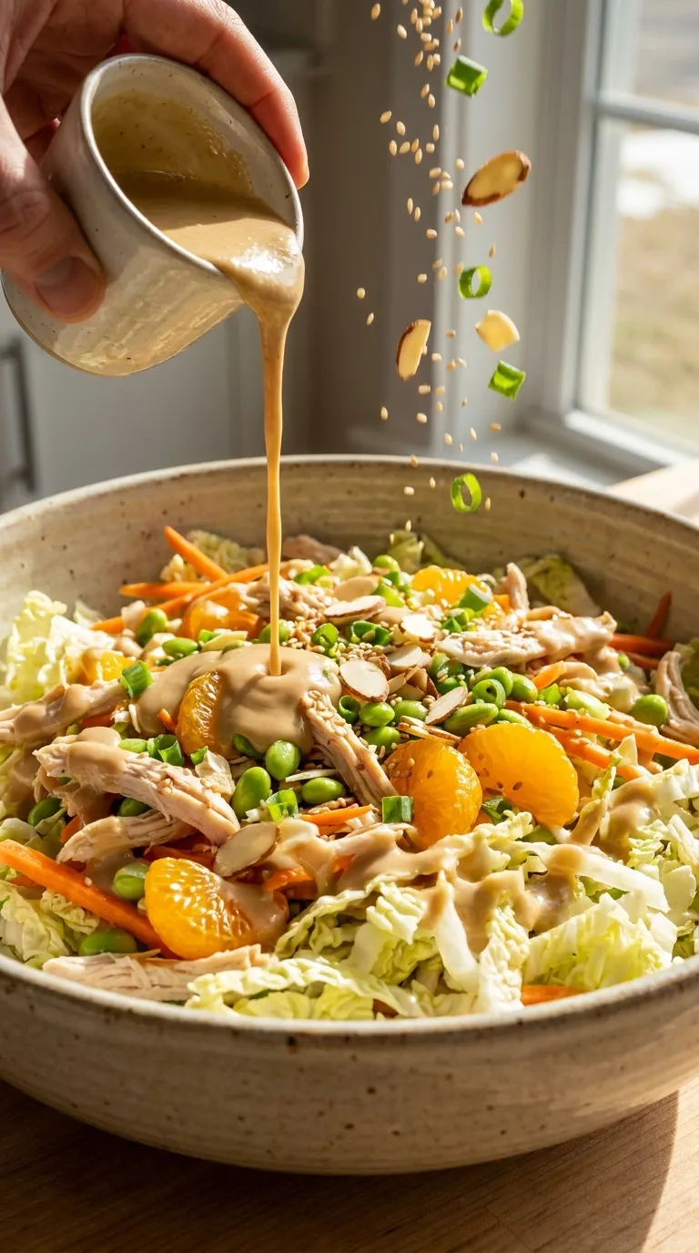 How to Make Asian Sesame Chicken Salad