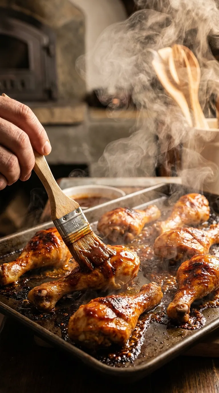 How to Make Grilled BBQ Chicken Drumsticks