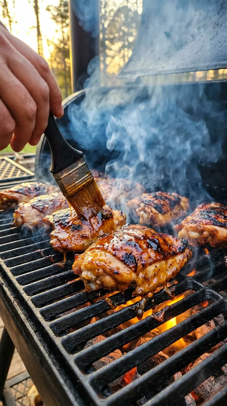 GRILLED SPICY BBQ CHICKEN THIGHS YOU WILL CRAVE 3 How to Make Grilled Spicy BBQ Chicken Thighs