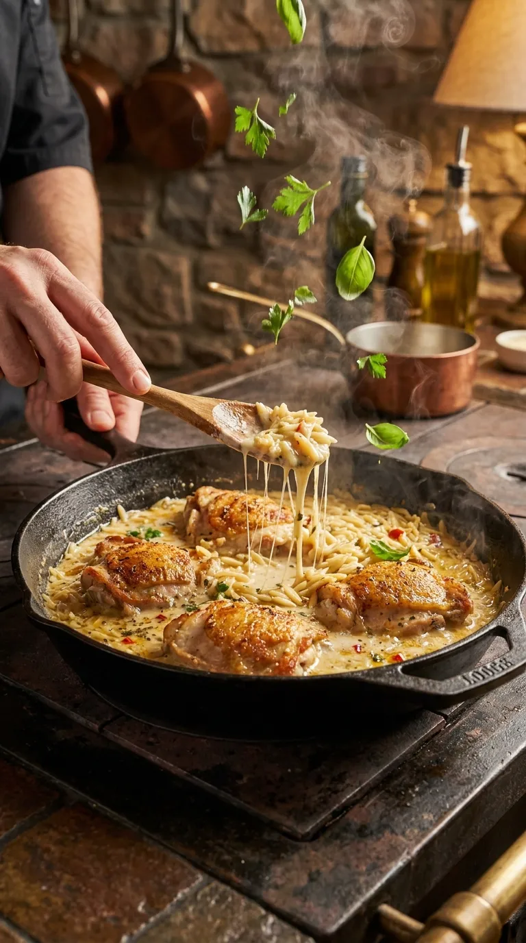 How to Make High Protein Chicken Orzo