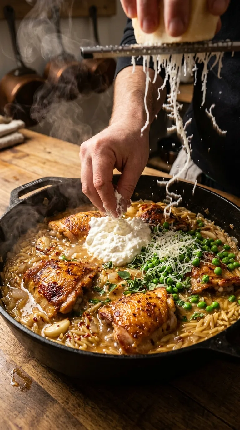 How to Make High Protein Chicken Orzo