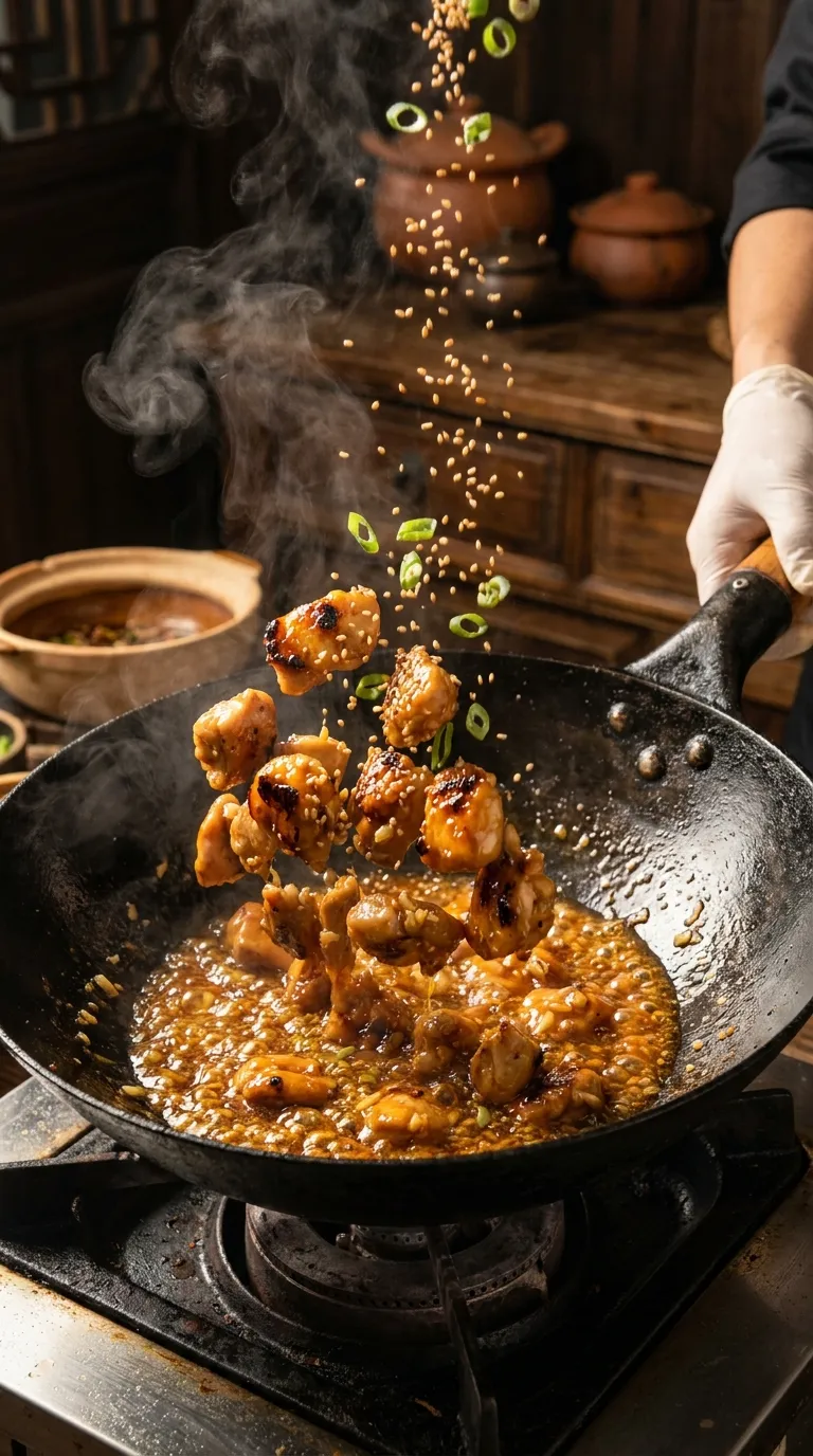 How to Make Honey Garlic Chicken Skewers