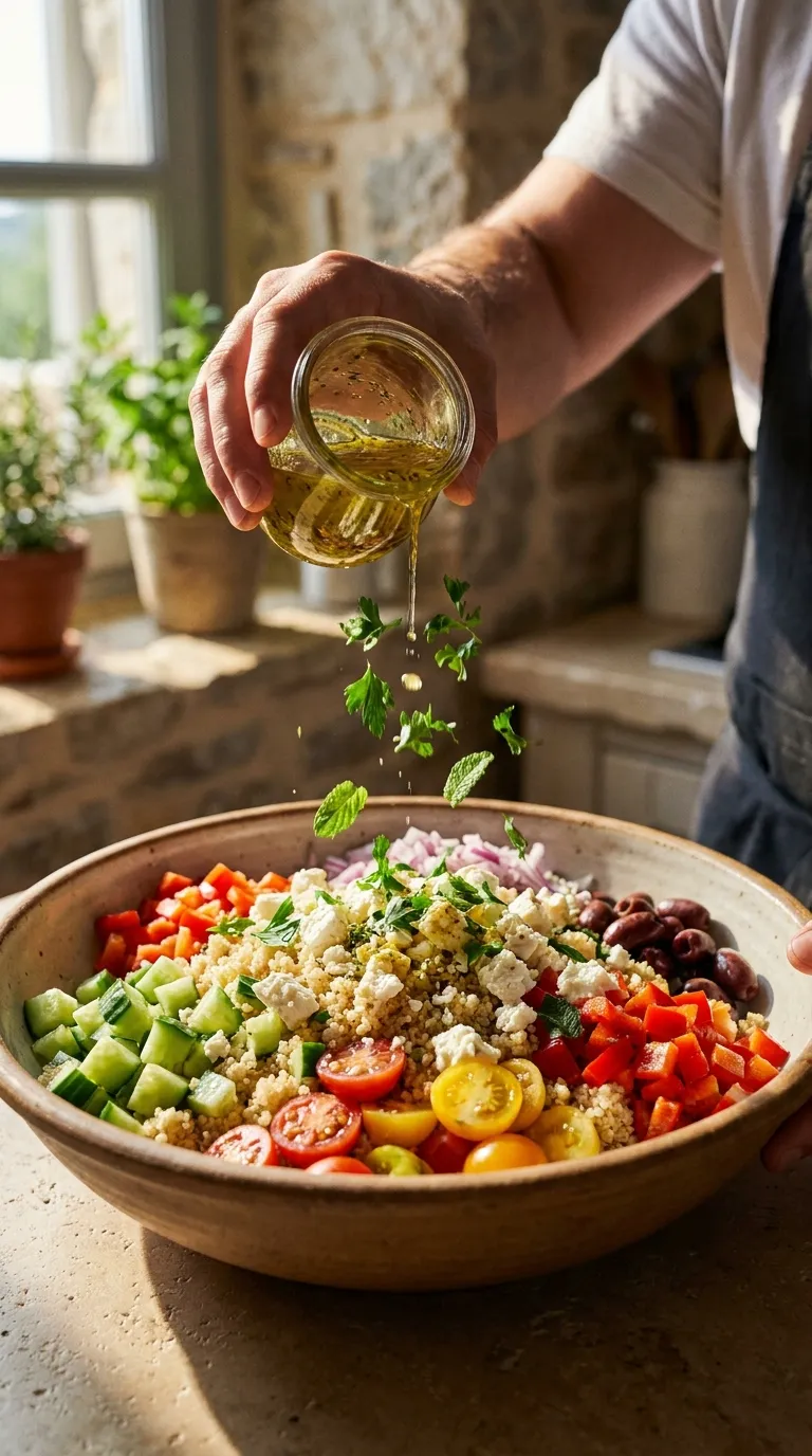 MEDITERRANEAN QUINOA SALAD A FRESH LIGHT MEAL 3 How to Make Mediterranean Quinoa Salad
