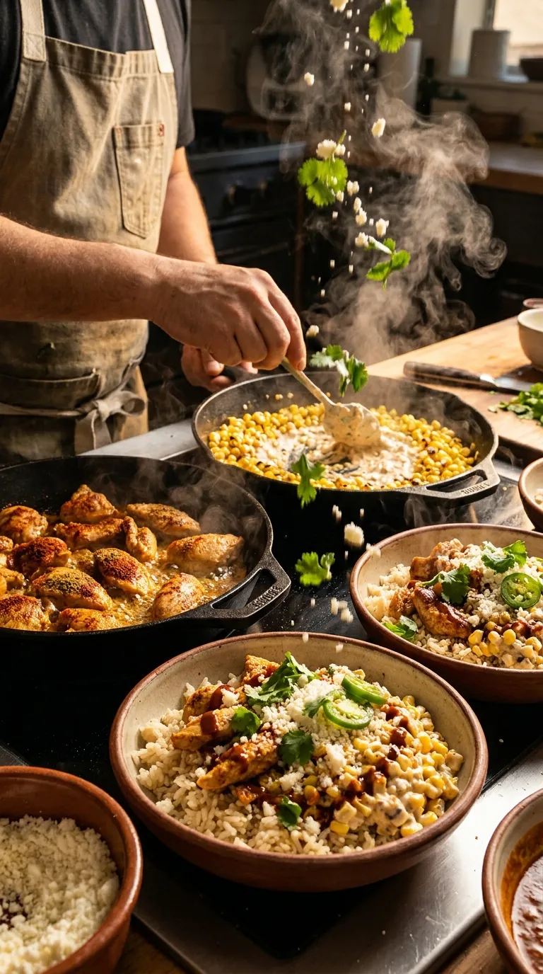 MEXICAN STREET CORN CHICKEN BOWL WEEKNIGHT WINNER 3 How to Make Mexican Street Corn Chicken Bowl