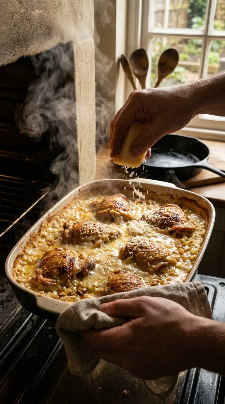 How to Make Slow Cooker Parmesan Chicken And Rice