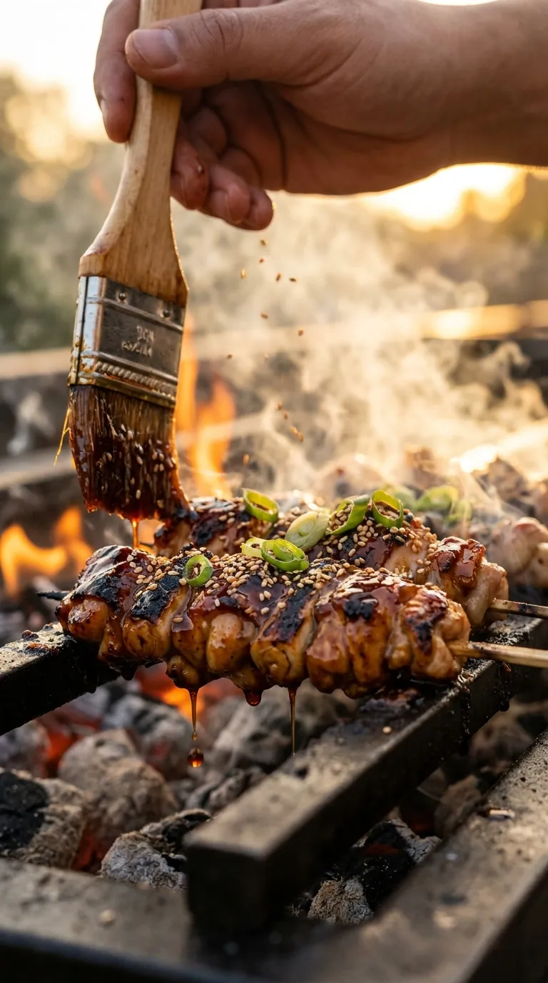 How to Make Teriyaki Chicken Skewers