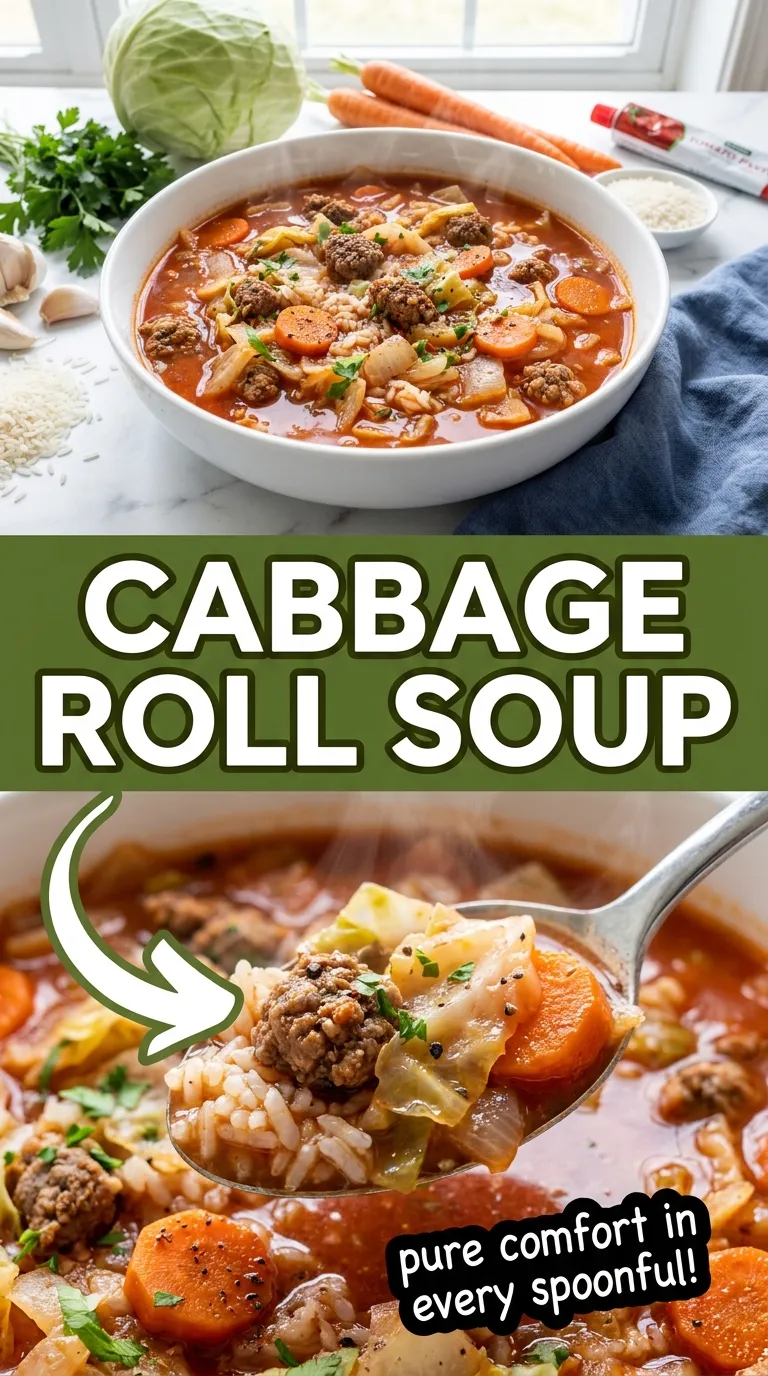 Cabbage Roll Soup Recipe