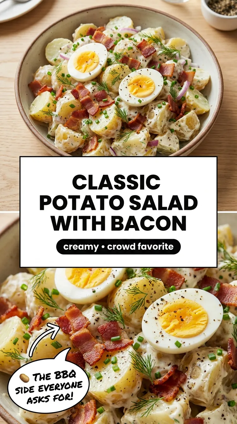 Classic Potato Salad with Bacon Recipe