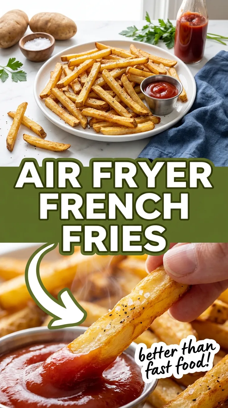 CRISPY AIR FRYER FRENCH FRIES RECIPE 4 Air Fryer French Fries Recipe