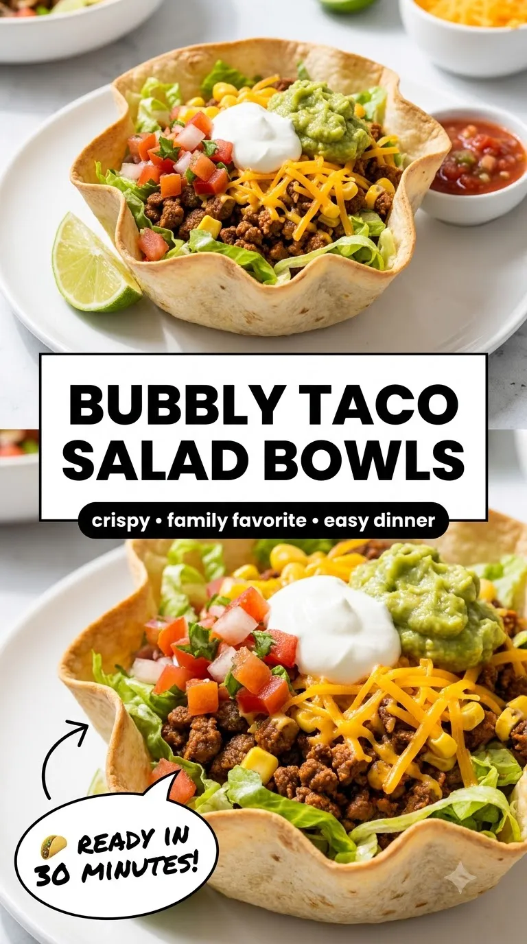 Crispy Tortilla Bowls Recipe