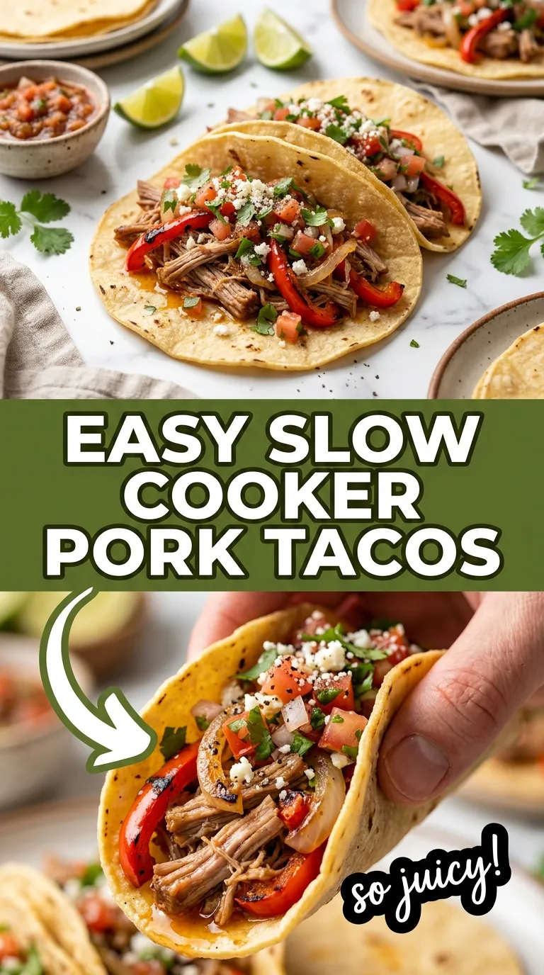Crockpot Pork Tacos Recipe