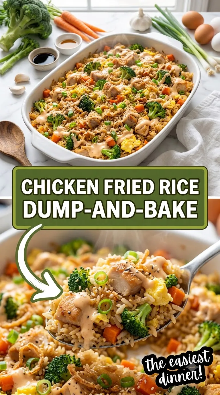 DUMP & GO BAKED CHICKEN FRIED RICE FAMILY FAVORITE 2 Dump & Go Baked Chicken Fried Rice Recipe
