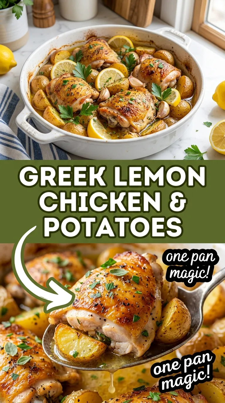 Sheet Pan Greek Chicken & Potatoes Recipe