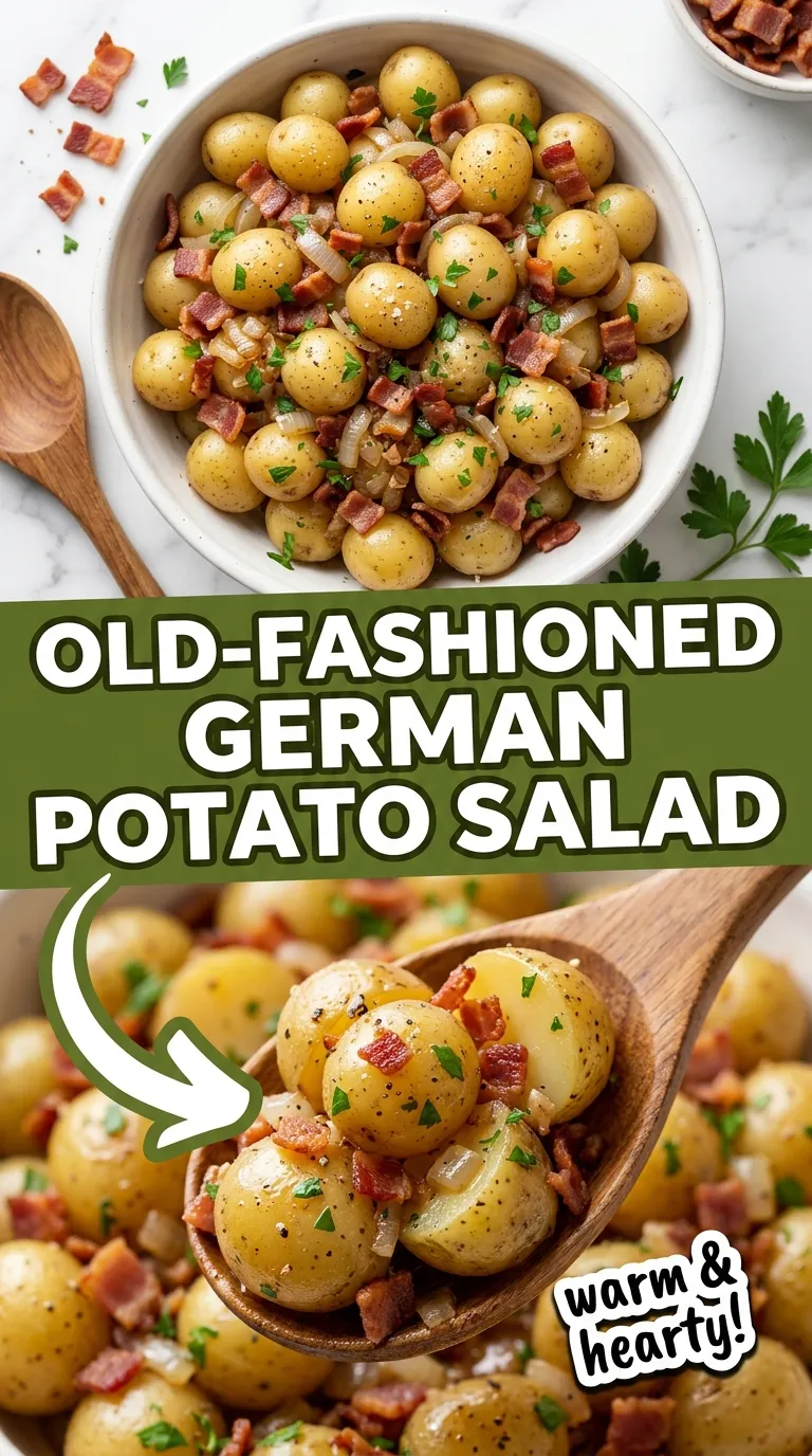 GERMAN POTATO SALAD WITH BACON EXTRA CRISPY 4 German Potato Salad with Bacon Recipe