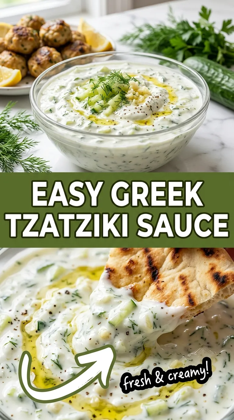 Greek Tzatziki Sauce Recipe