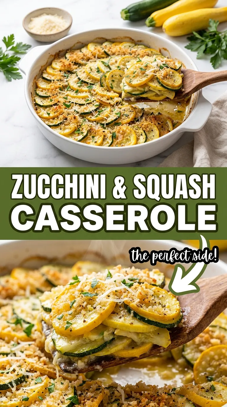 HEALTHY SUMMER SQUASH CASSEROLE EXTRA CRISPY PARMESAN 4 Healthy Summer Squash Casserole Recipe
