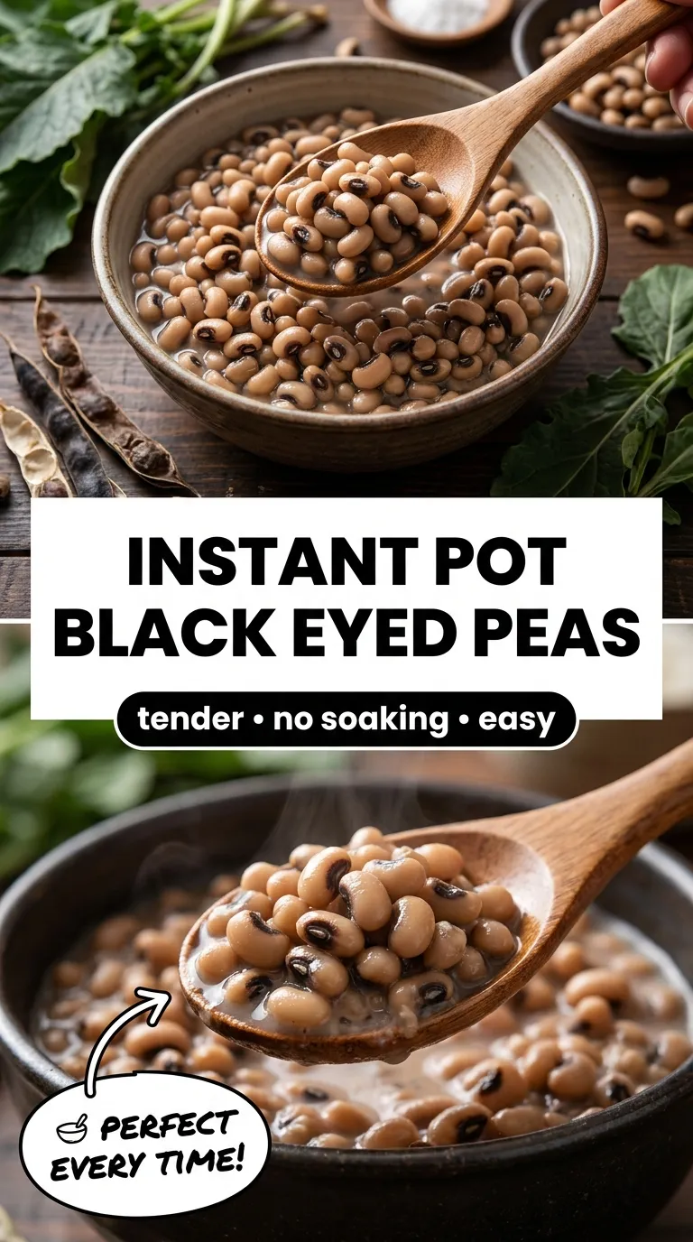 INSTANT POT BLACK EYED PEAS READY IN 30 MIN 4 Instant Pot Black Eyed Peas Recipe
