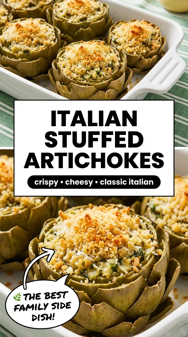 ITALIAN STUFFED ARTICHOKES AN EASY SPRING WINNER 4 Italian Stuffed Artichokes Recipe