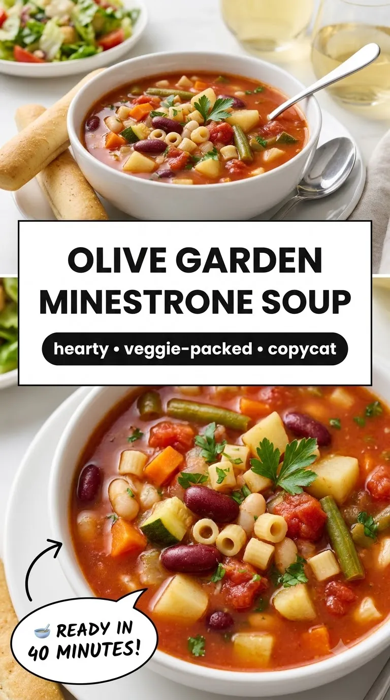 Olive Garden Minestrone Soup Recipe