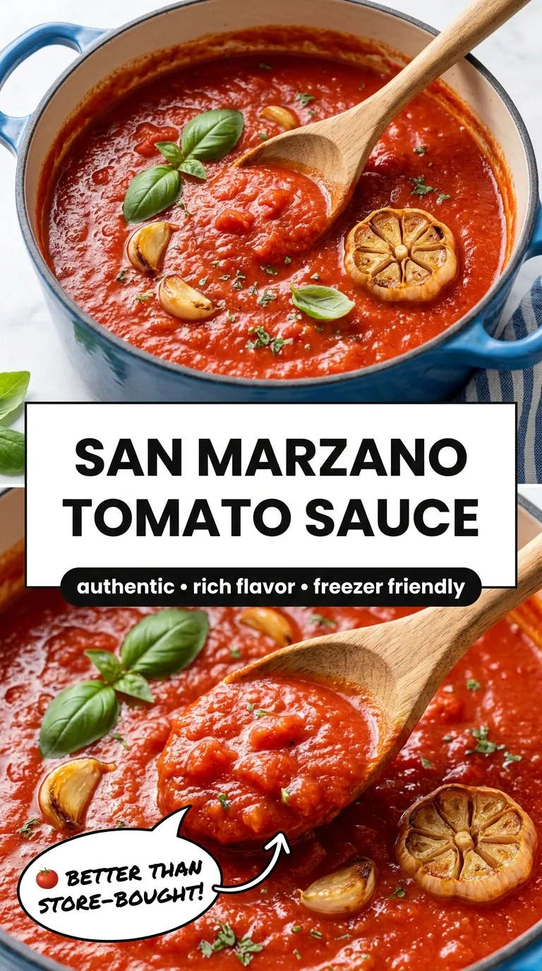 San Marzano Tomato Sauce Recipe