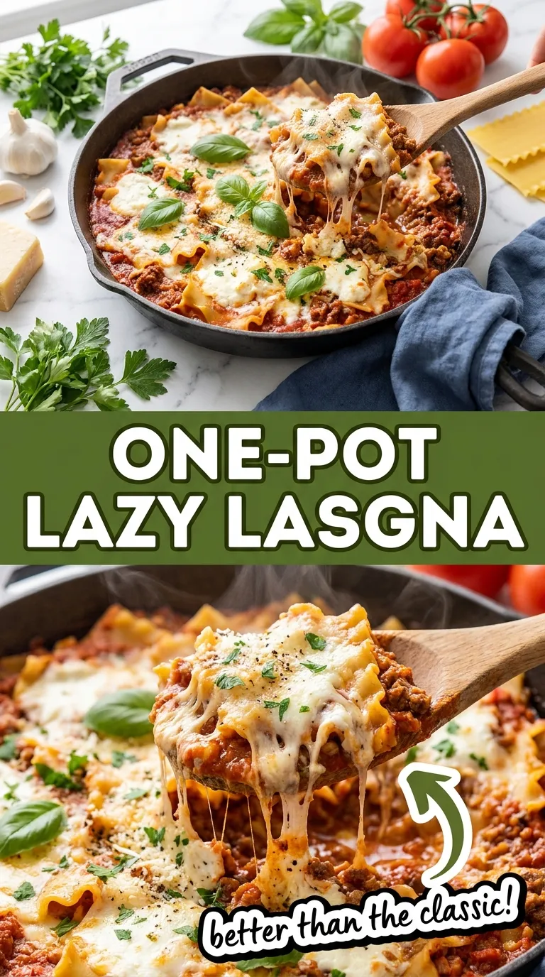 Short Cut Lazy Lasagna Recipe