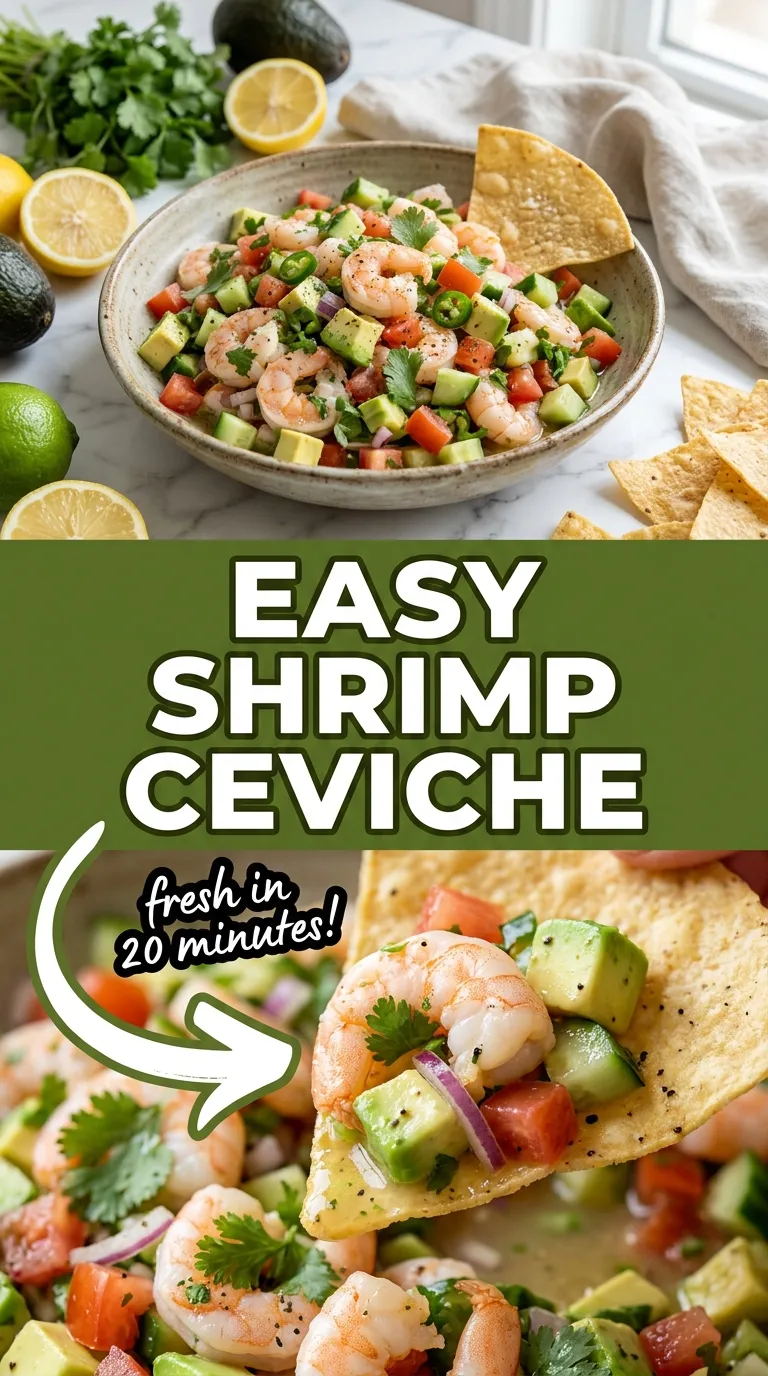 Shrimp Avocado Ceviche Recipe