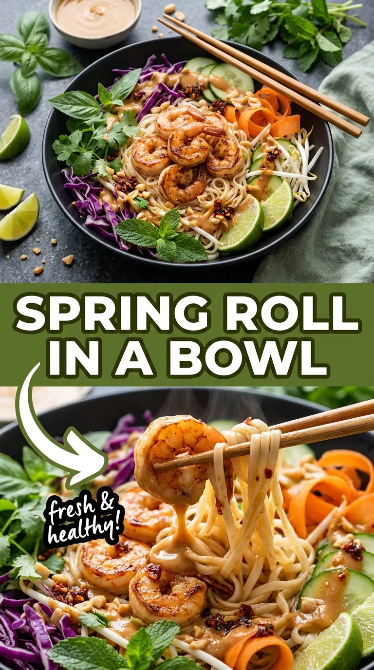 Spring Roll in a Bowl Recipe