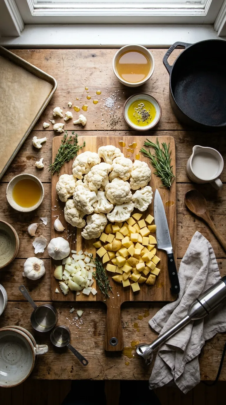 Cauliflower Soup Ingredients
