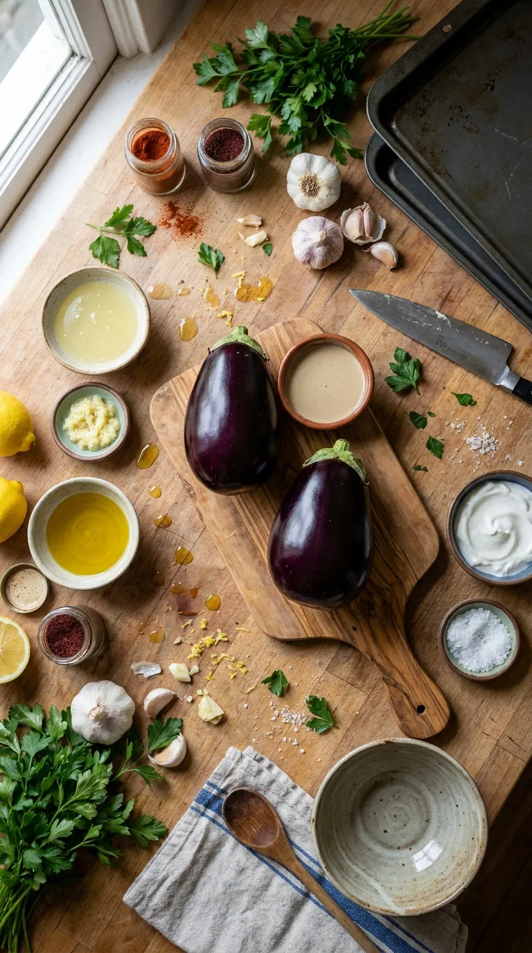 Baba Ganoush Ingredients