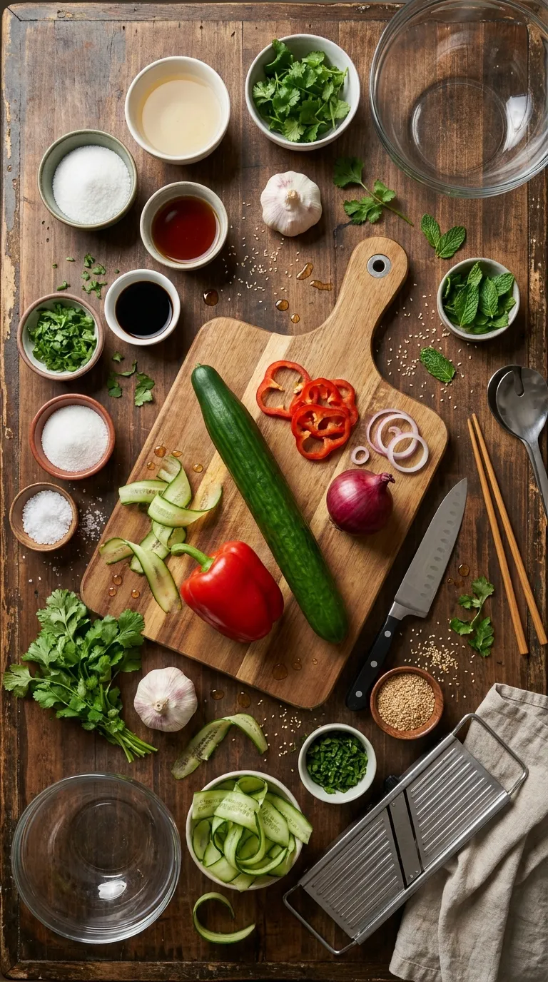 CRUNCHY 10 MINUTE SIDE DISH FOR SUMMER 2 Crunchy 10-Minute Side Dish Ingredients