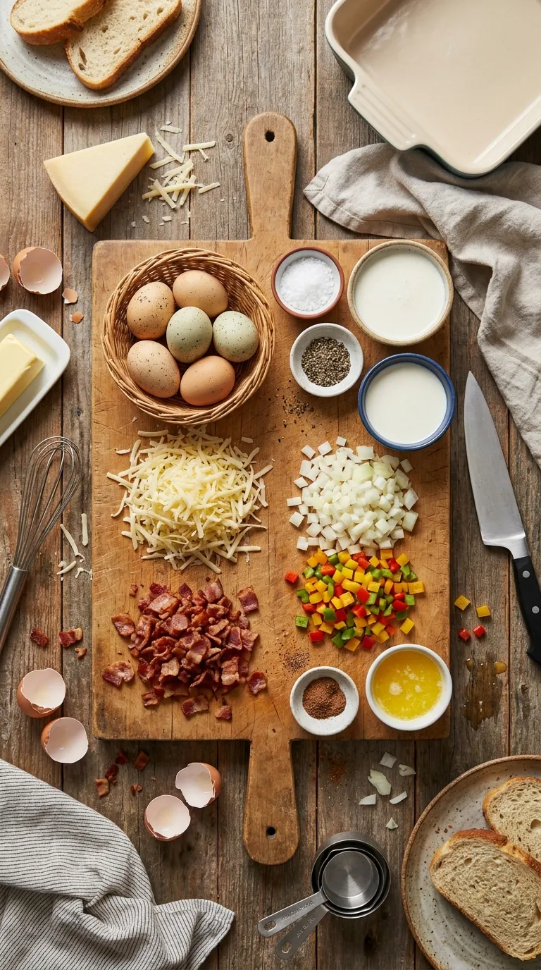 CRUSTLESS QUICHE READY IN 30 MINUTES 2 Crustless Quiche Ingredients
