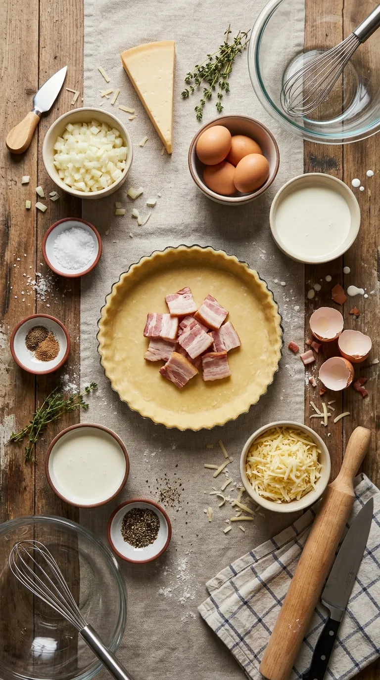 Quiche Lorraine Ingredients