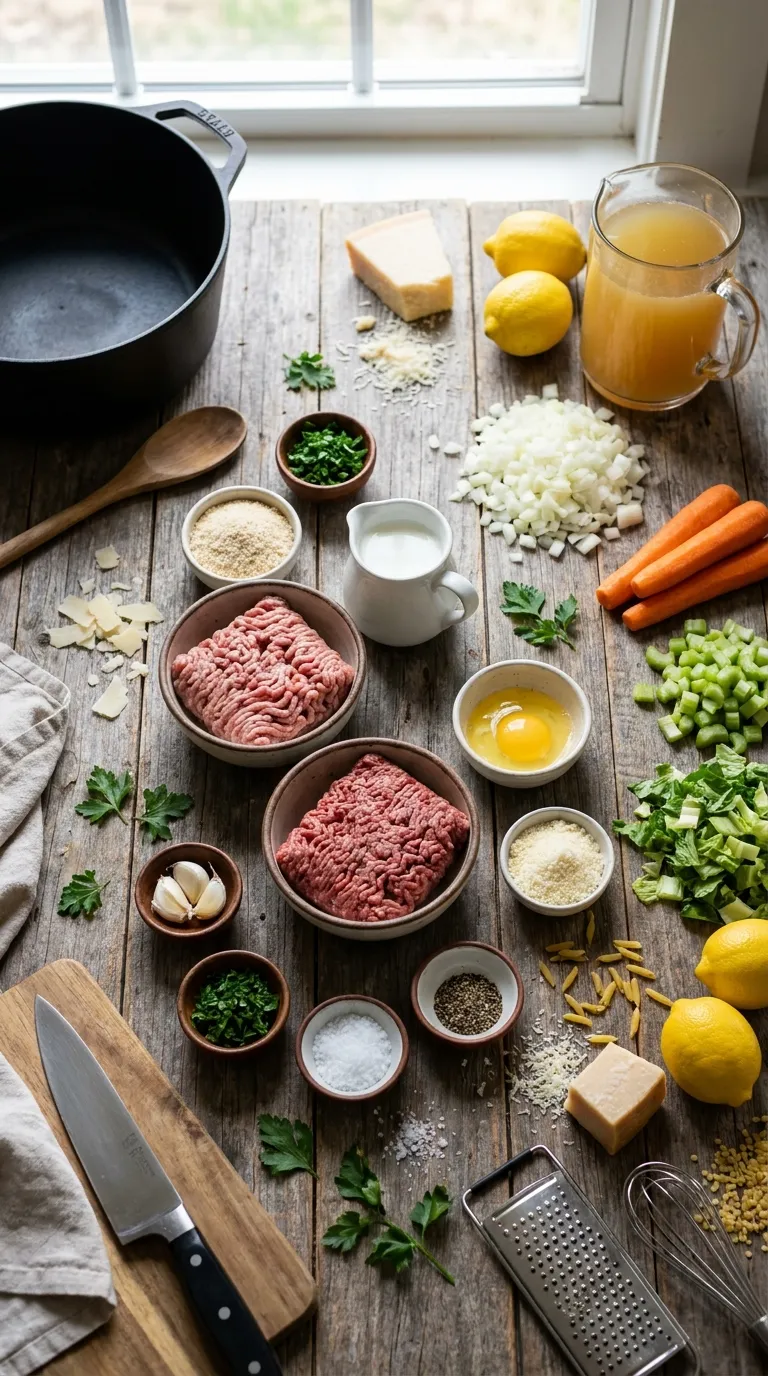 Italian Wedding Soup Ingredients