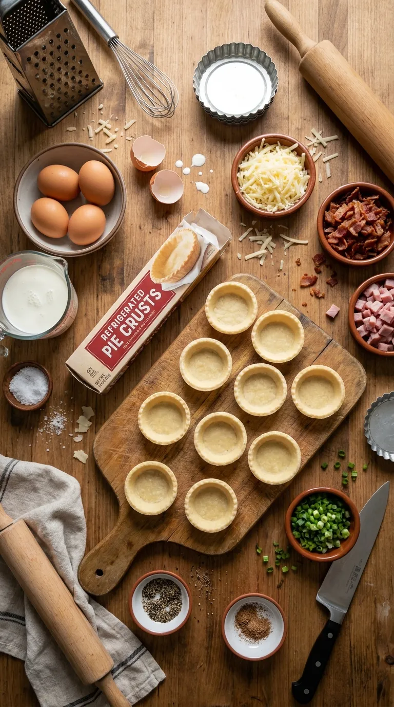 Mini Quiche Ingredients