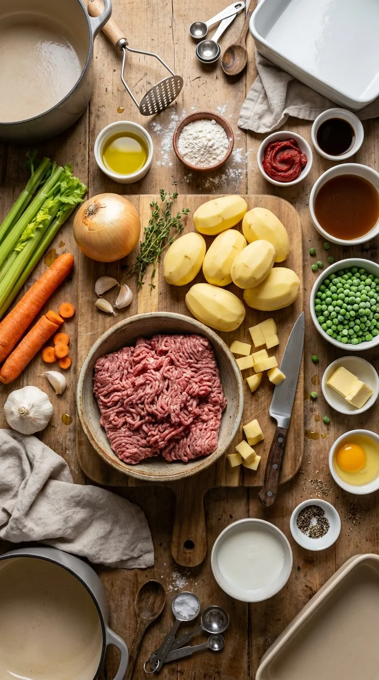 Mini Shepherd's Pies Ingredients