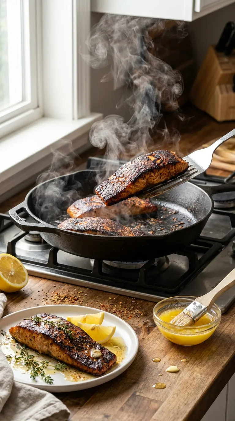 How to Make Blackened Salmon