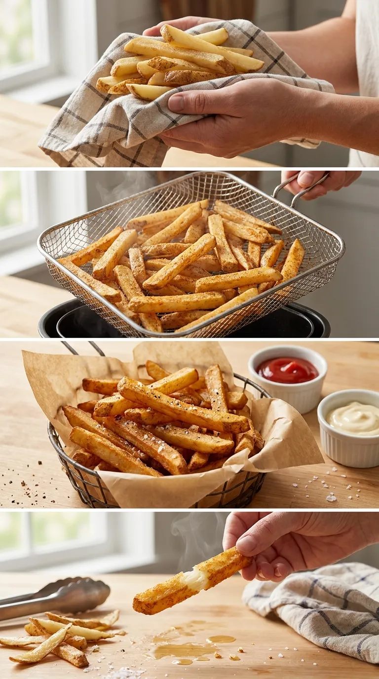 CRISPY AIR FRYER FRENCH FRIES RECIPE 3 How to Make Air Fryer French Fries