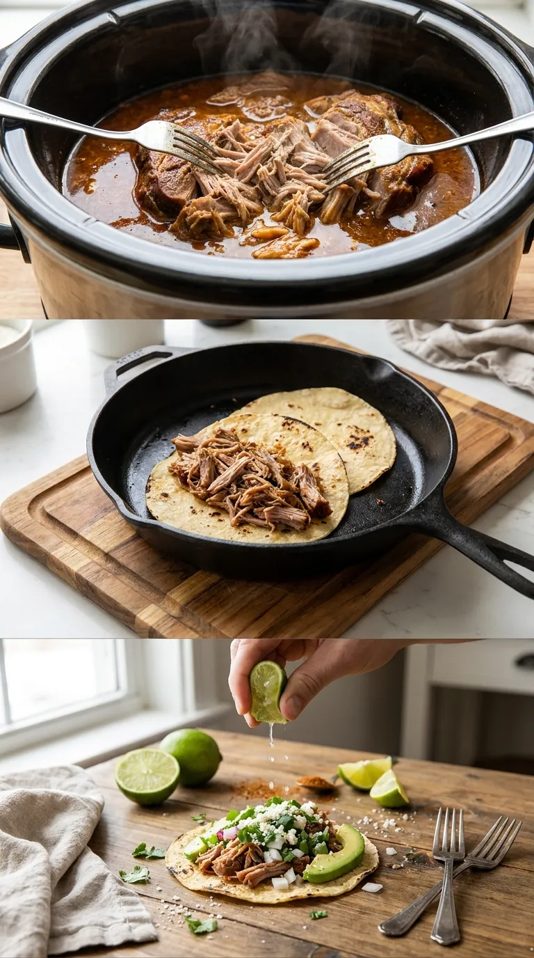 How to Make Crockpot Pork Tacos